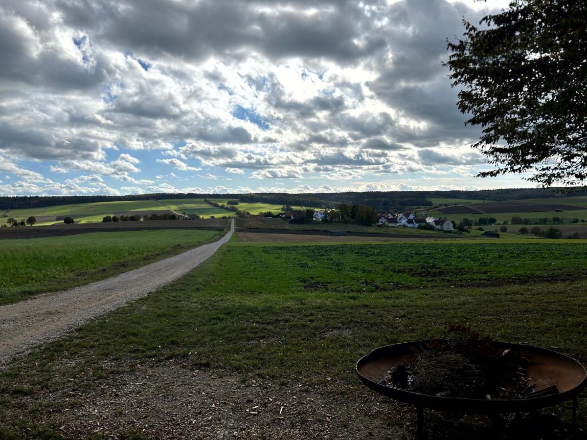 Ferienwohnung Im Usseltal - Monheimer Alb - Altmuehltal - Familie Geyer - Daiting Monheim  Exteriör bild