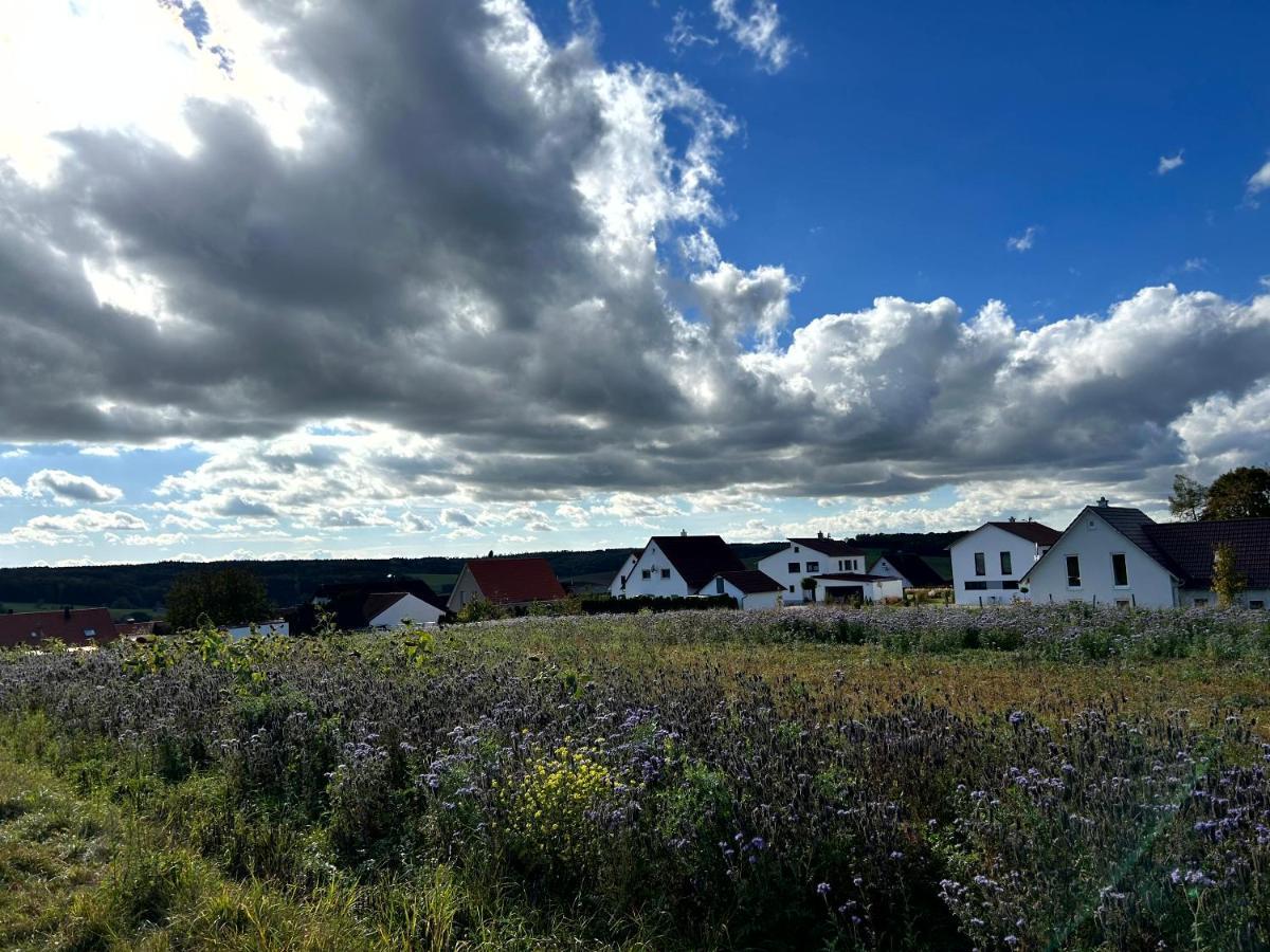 Ferienwohnung Im Usseltal - Monheimer Alb - Altmuehltal - Familie Geyer - Daiting Monheim  Exteriör bild