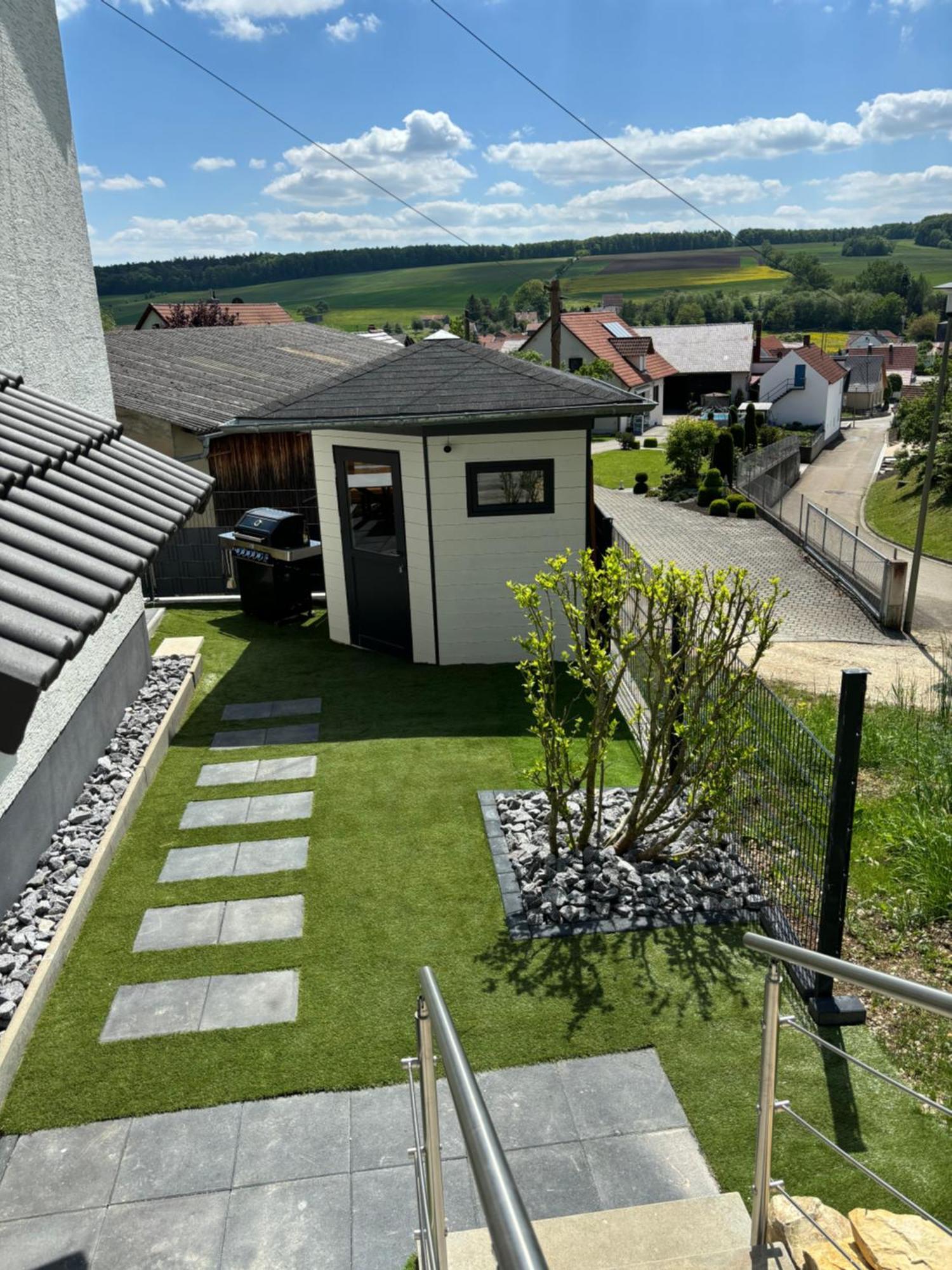 Ferienwohnung Im Usseltal - Monheimer Alb - Altmuehltal - Familie Geyer - Daiting Monheim  Exteriör bild